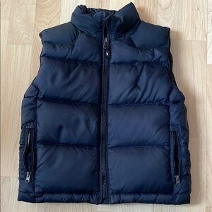 Kids Navy Puffer Vest